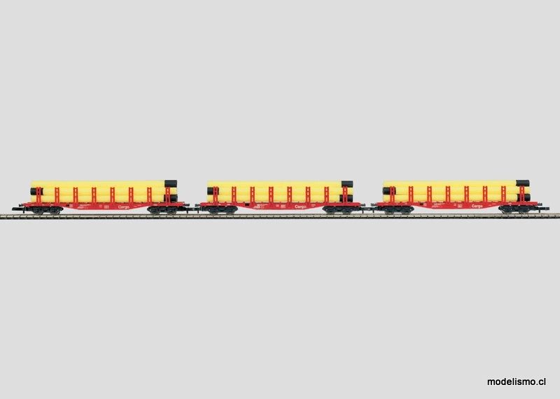 Märklin 86552 Conjunto de vagones de carga - usado