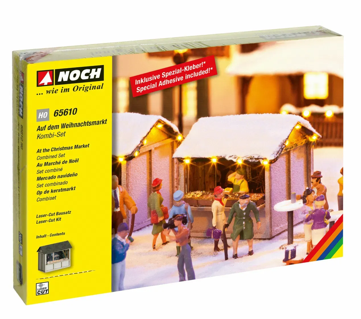 reserva anticipada Noch 65610 Conjunto combinado “En el mercado navideño”