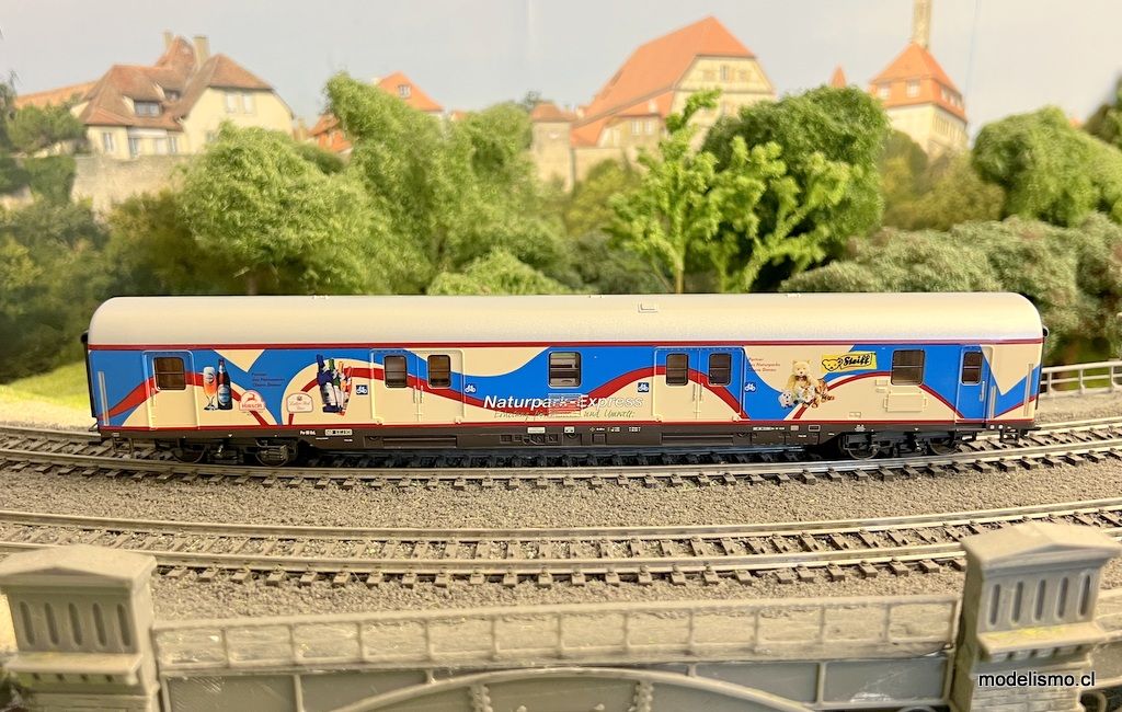 Märklin 42809 Vagón de equipajes Nature Park Express K-NEM - usado