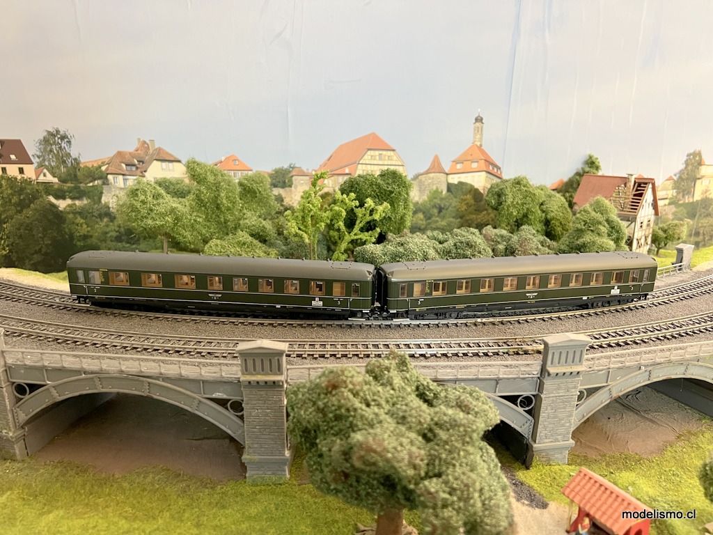 Märklin 43259 Vagón de plataforma para turismos &quot;Berlin-Hamburg&quot; SET Reichsadler DRG EP 2 - usado