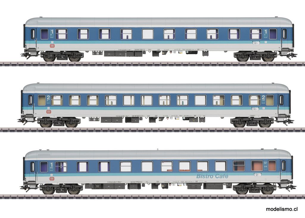 Märklin 43900 Set de coches de viajeros InterRegio - usado