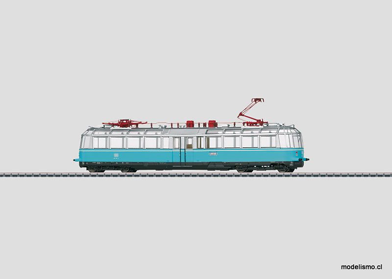 Märklin 37580 BR 491, DB Vagones automotores panorámicos - usado