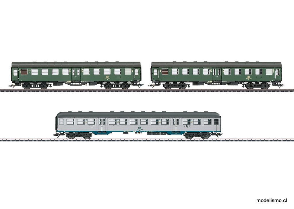 Märklin 41322 Byg 514, Bnb 719 Set de coches de tren rápido - usado