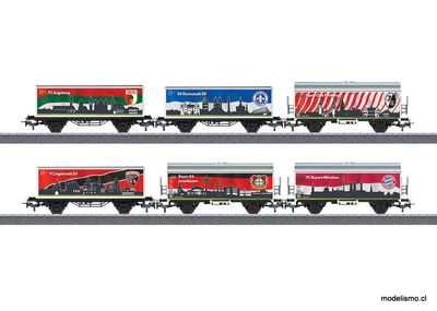 Märklin 44812 Set de vagones "Bundesliga", set 1 - usado
