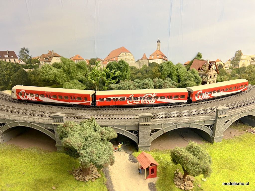 Märklin 4393  Coca Cola de 1.ª/2.ª clase en trenes locales - usado