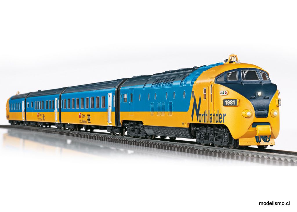 Märklin 39705 Automotor diésel &quot;Northlander&quot; - usado
