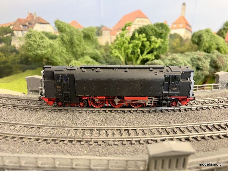 Märklin 3720 Locomotora diésel de aire comprimido BR V32 de la serie especial DRG - usado