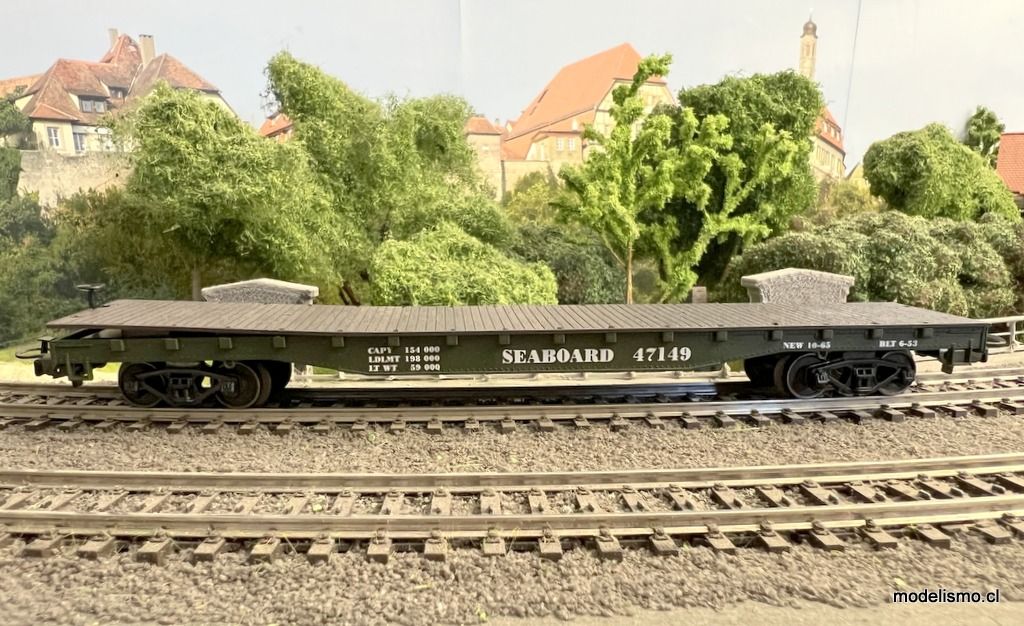 Märklin 4865 Vagón de transporte de camiones de EE. UU. - usado, sin camion