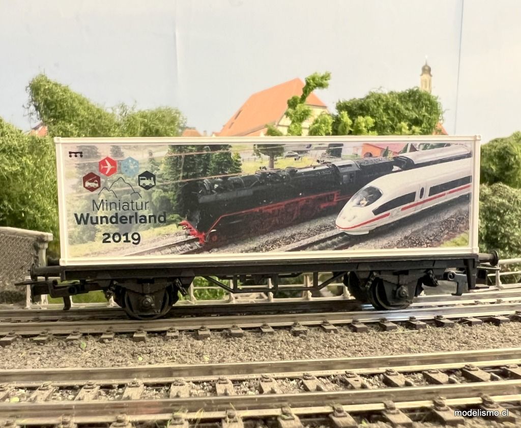 Märklin 94521 Vagón portacontenedores de Miniatur Wunderland Hamburg 2019 - usado