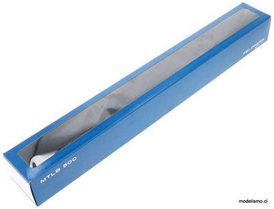 Feldherr MTLB500 Caja de almacenamiento abierta, 490 x 60 x 50 mm, para maquetas de ferrocarriles, locomotoras y vehículos en H0
