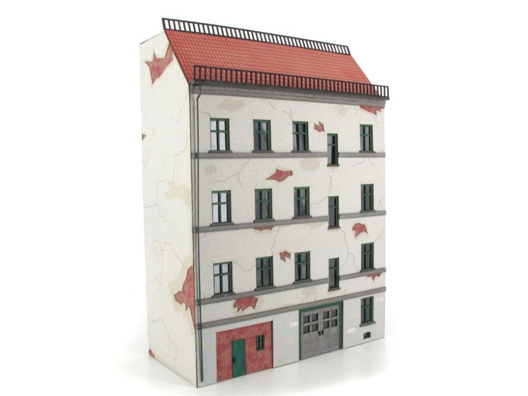 reserva anticipada Modellbahn Union MU-H0-H00209 H0 Medio relieve del edificio trasero de una casa unifamiliar con taller