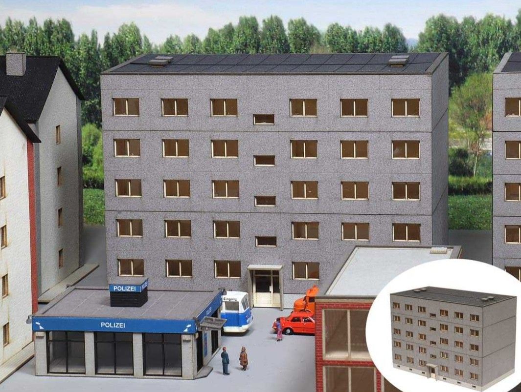 reserva anticipada Modellbahn Union MU-H0-H00273 Edificio prefabricado H0 WBS 70 Casa de 5 plantas