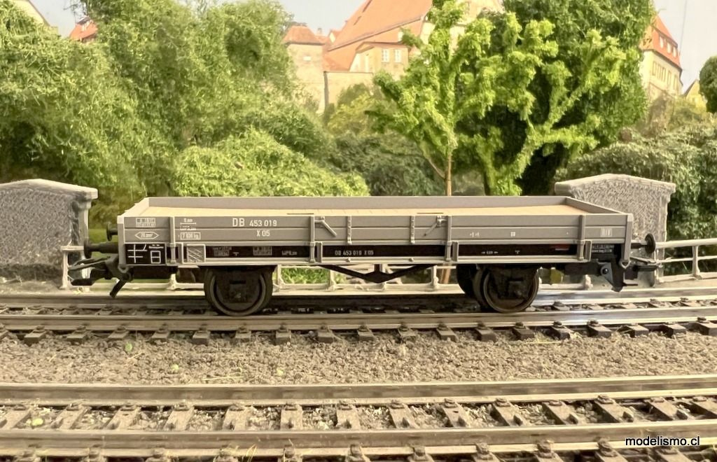 Märklin 46005 Vagón de bordes bajos tipo constructivo X-05 - usado