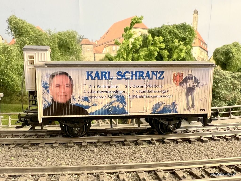 Märklin 4890.066 Vagón de mercancías &quot;Karl Schranz&quot; - usado
