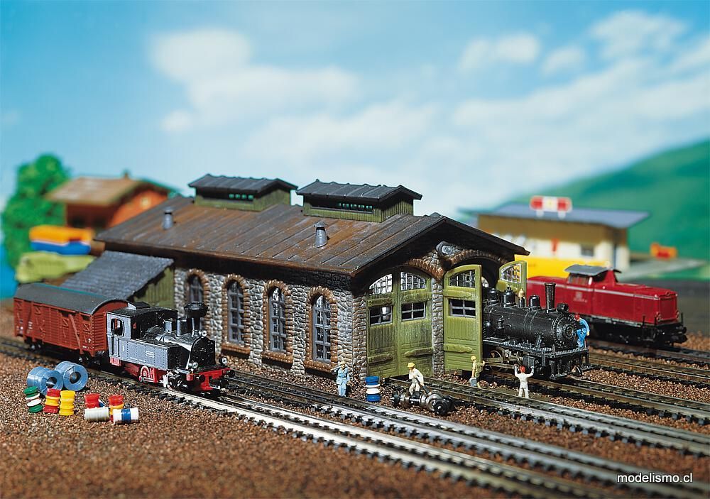 reserva anticipada Faller 222116 N cobertizo de locomotoras