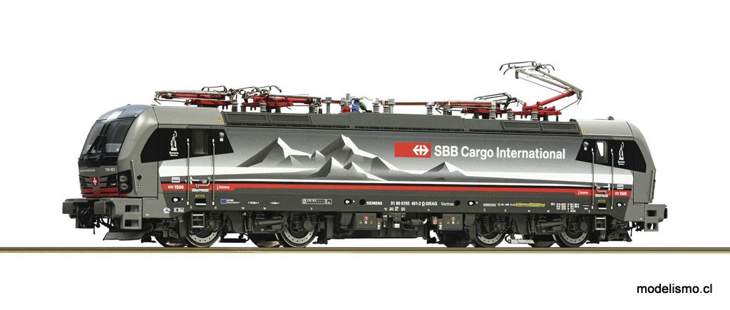 Roco 7510107 Electric locomotive 193 451-2 “Alppiercer 3”, SBB Cargo International con sonido