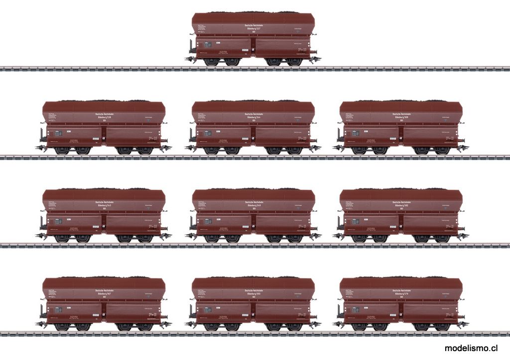 Märklin 46226 Set de vagones autodescargables OOt Oldenburg Märklin 46226 Set de vagones autodescargables OOt Oldenburg