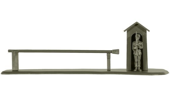 Roco miniTank 05091 Puerta con casa de guardia