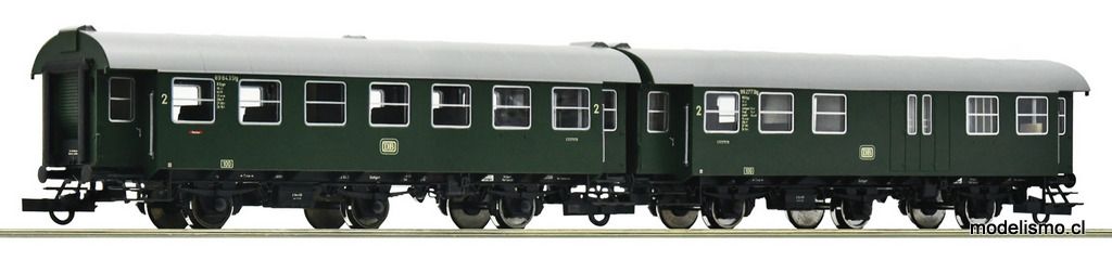 reserva anticipada Roco 6200039 Set de 2 piezas (2): Vagón adaptado, DB