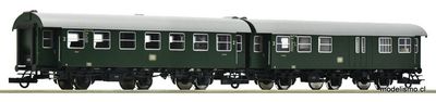 Roco 6200039 Set de 2 piezas (2): Vagón adaptado, DB