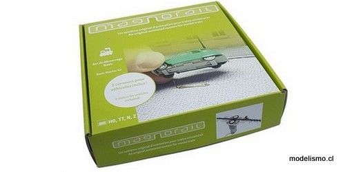 reserva anticipada magnorail LS-1: Kit básico de iniciación + 2 guías para vehículos HO, TT y N reserva anticipada magnorail LS-1: Kit básico de iniciación + 2 guías para vehículos HO, TT y N