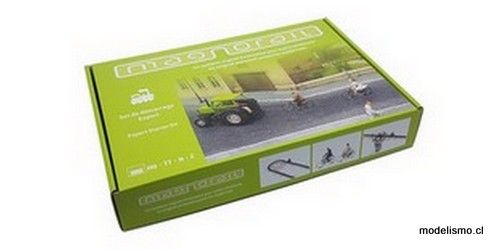 reserva anticipada ​​magnorail BF-2: Kit de iniciación experto + 2 ciclistas HO/OO