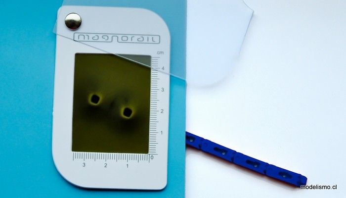 magnorail SO-1: Visor de imanes