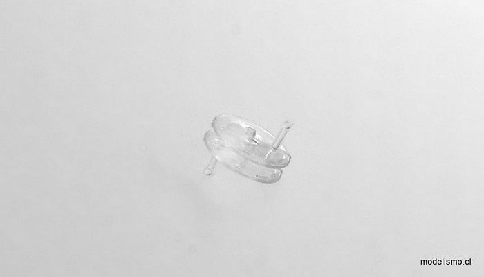 magnorail SO-2: Rueda transparente