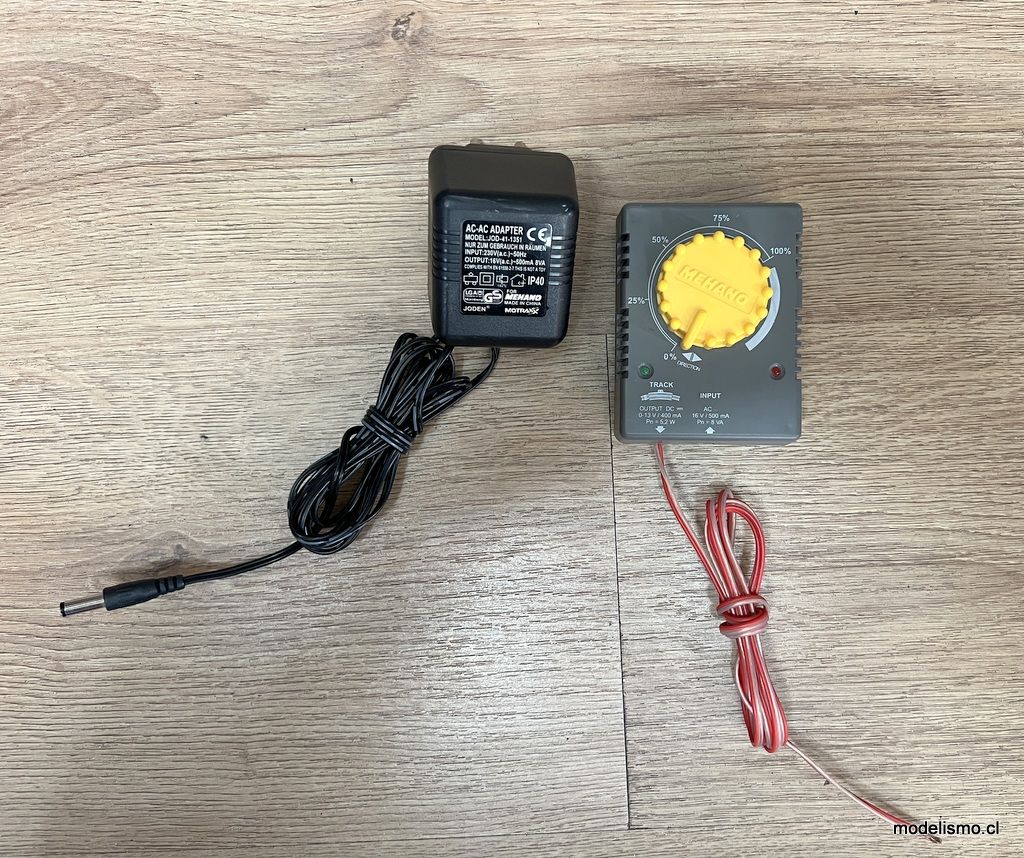 Mehano F370 Controlador de velocidad analógico de CC con fuente de alimentación - usado Mehano F370 Controlador de velocidad analógico de CC con fuente de alimentación - usado