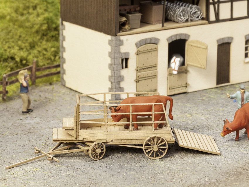 Noch 14245 Carreta transporte de ganado (sin figuras)