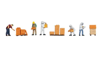 Noch 15615 Apicultor con colmenas Noch 15615 Apicultor con colmenas