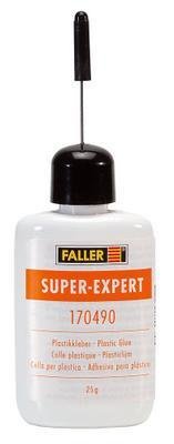 Faller 170490 SUPER-EXPERT, Pegamento plástico, 25 g
