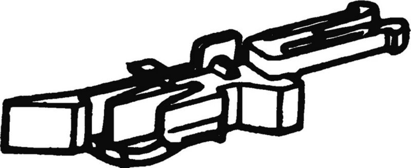 Roco 40270 Cabezales de acoplamiento cortos con desacoplamiento previo, 4 piezas Roco 40270 Cabezales de acoplamiento cortos con desacoplamiento previo, 4 piezas