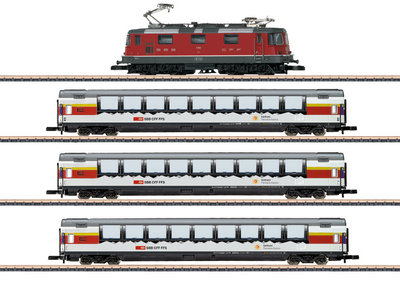 Märklin Z 081594 SBB Caja de tren &quot;Gotthard Panorama Express&quot; - usado