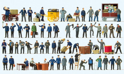 figuras en miniatura H0. Super sets