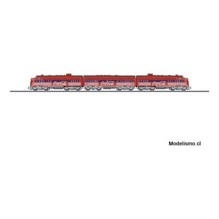 Märklin 39622 Locomotora diésel-eléctrica F7 Coca-Cola - usado Märklin 39622 Locomotora diésel-eléctrica F7 Coca-Cola - usado