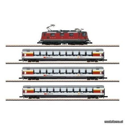 KL Märklin Z 081594 SBB Caja de tren "Gotthard Panorama Express" - usado KL Märklin Z 081594 SBB Caja de tren "Gotthard Panorama Express" - usado