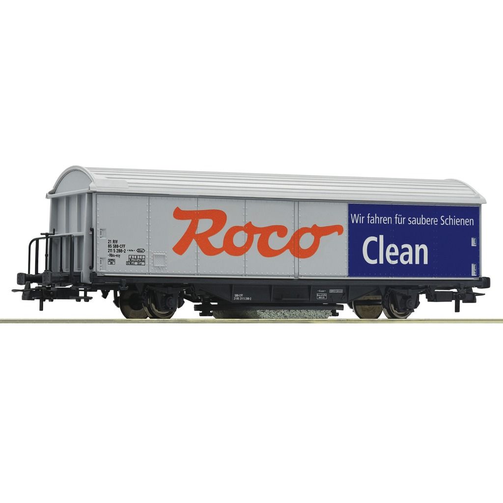 Roco 46400 H0 Vagone de limpieza Roco Clean Track Roco 46400 H0 Vagone de limpieza Roco Clean Track