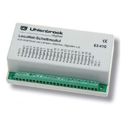 Uhlenbrock 63410 LocoNet módulo de conmutación Uhlenbrock 63410 LocoNet módulo de conmutación