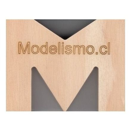Perfil para 2 pistas con espaciado de 58 mm