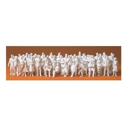Preiser 68290 1:50 - 60 figuras sin pintar. equipo Preiser 68290 1:50 - 60 figuras sin pintar. equipo