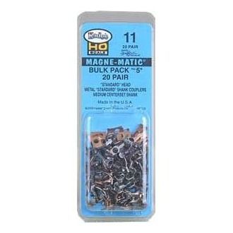 Kadee #11 NO.5® Bulk Pack (20 pair) Kadee #11 NO.5® Bulk Pack (20 pair)