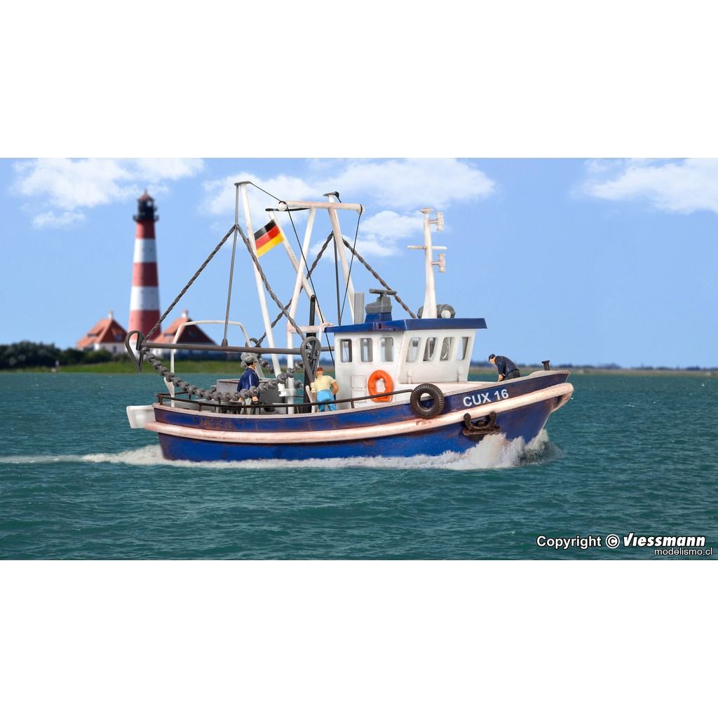 Kibri 39161 H0 Cortador de cangrejo CUX 16 Kibri 39161 H0 Cortador de cangrejo CUX 16