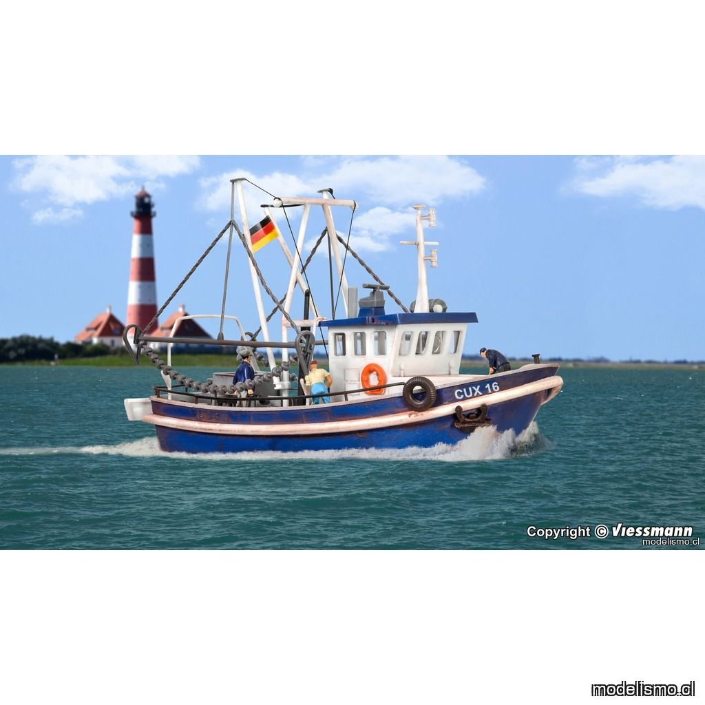 Kibri 39161 H0 Cortador de cangrejo CUX 16 Kibri 39161 H0 Cortador de cangrejo CUX 16