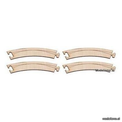 Faller 161920 Calle de la calle Laser 45°, R=268x50mm (4 x) Faller 161920 Calle de la calle Laser 45°, R=268x50mm (4 x)