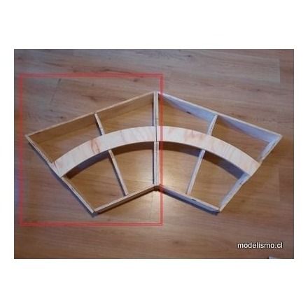 Caja de módulo de 45 ° grado