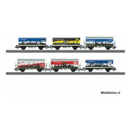 Märklin 44813 Set de vagones "Bundesliga", set 2 - usado Märklin 44813 Set de vagones "Bundesliga", set 2 - usado
