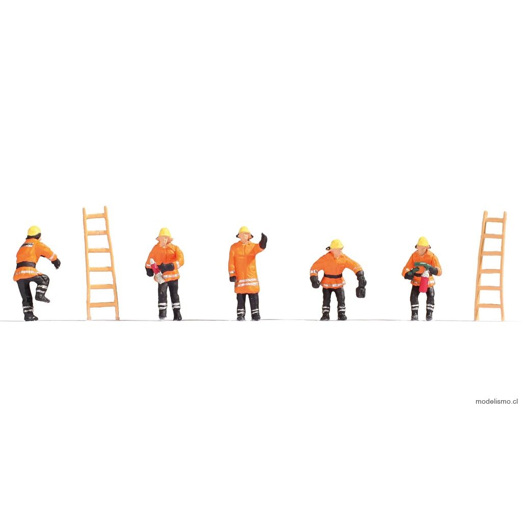 Noch 15022 Departamento de bomberos (trajes protectores naranja)