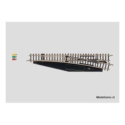 Märklin Z 8563 Desvío electromagnético a la derecha - usado Märklin Z 8563 Desvío electromagnético a la derecha - usado