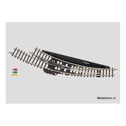 Märklin Z 8569 Desvío en curva a la derecha electromagnético - usado
